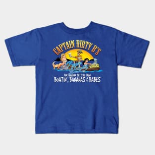 Boatin',Bananas, & Babes Kids T-Shirt